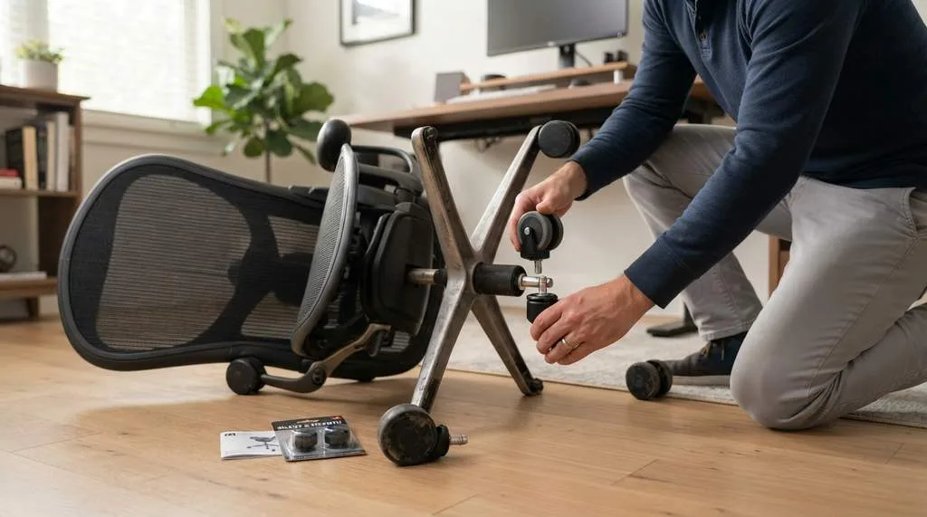 Sessiz ve Uyumlu Ofis Koltuğu Tekerleği Seçimi